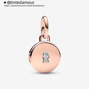 Pandora Openable & Engravable Love Locket Dangle Charm